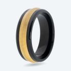 Ring Edelstahl schwarz/gold 19 - 111945600001 - 0 - 140px