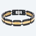 Armband Edelstahl bicolor, ca. 21,5 cm - 111945700000 - 0 - 140px