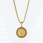 Anhänger mit Kette Edelstahl verg. Kristalle - 111945800000 - 0 - 140px