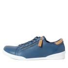 Andrea Conti Damen Lederslipper jeans/brandy 36 - 112017100001 - 0 - 140px