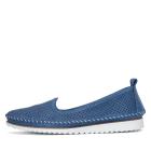 Andrea Conti Damen Lederslipper royalblau 36 - 112026000001 - 0 - 140px