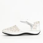 Andrea Conti Damen Lederballerina weiß 37 - 112026800002 - 0 - 140px