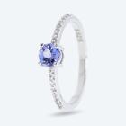 Ring 925 Silber rhodiniert Tansanit 20 - 112188300005 - 0 - 140px