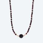 Collier Granat, SWZPerle Magnetverschluß - 112227900000 - 0 - 140px