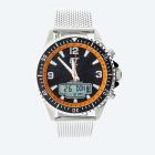 ETT Herren-Funk-Solaruhr schwarz-orange - 112250100000 - 0 - 140px