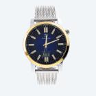 Time Piece Herren-Funkuhr Meshband, bicolor, blau - 112250500000 - 0 - 140px