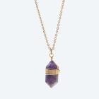 Kette + Anhänger Amethyst - 112271700000 - 0 - 140px