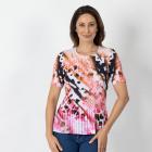 Jeannie Damen-Plissee-Shirt multicolor - 112338600000 - 0 - 140px