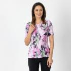 Jeannie Damen-Plissee-Shirt multicolor - 112342500000 - 0 - 140px
