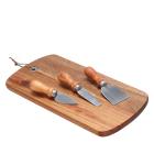 Käsebrett mit 3 Messer - 112354300000 - 0 - 140px