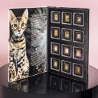12er Set Münzbarren-Kollektion "Family Cats" - 112368400000 - 0 - 140px