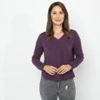 Cashmerelike by BLUE SEVEN Pullover pflaume 38 - 112391200001 - 0 - 140px