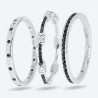 SET 3x Ringe 925 St. Silber Spinell 17 - 112480700001 - 0 - 140px