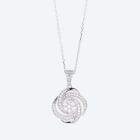 Anhänger mit Kette 925 St. Silber rhod. Zirkonia - 112492500000 - 0 - 140px