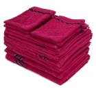 Frottierset 12tlg. Zebra beere - 112499100000 - 0 - 140px