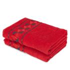 Duschtuch 2tlg. grafisch rot 70x140 cm - 112499200000 - 0 - 140px