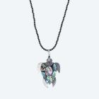 Anhänger Schildkröte Abalone mit Kette und Spinell - 112501500000 - 0 - 140px