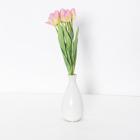 Tulpen rosa in Porzellanvase 2er Set - 112508600000 - 0 - 140px