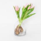 Tulpenbund mit Vase rosa 6tlg. - 112509600000 - 0 - 140px