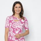 RÖSSLER SELECTION Damen Shirt fuchsia/weiß 38 - 112515900002 - 0 - 140px
