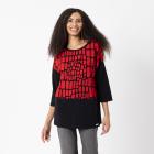 Vanessa Style Damen-Shirt rot/schwarz - 112529800000 - 0 - 140px