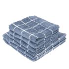 Frottierset Karo 6tlg. blau - 112611500000 - 0 - 140px