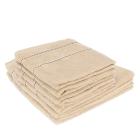 Frottierset Streifen 6tlg. beige - 112612200000 - 0 - 140px