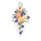 Plauener Spitze Fensterbild Blumenbouquet - 112636800000 - 0 - 140px