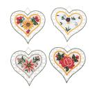 Plauener Spitze Fensterbilder 4er Set - 112638400000 - 0 - 140px