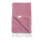 OTTOMAN Hamamtuch Raute Bordeaux - 112789000000 - 0 - 140px