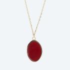 Anhänger+Kette 375 Gelbgold Karneol - 112797000000 - 0 - 140px