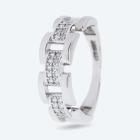 Ring 925 Sterling Silber rhodiniert Zirkonia 17 - 112798700002 - 0 - 140px