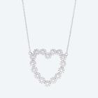 Collier Herz 925 Sterling Silber rhod. Zirkonia - 112799000000 - 0 - 140px