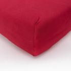 Jersey Spannbettlaken 100x200cm bordeaux - 112807200000 - 0 - 140px