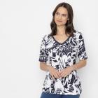 BRILLIANTSHIRTS Damen-Shirt schwarz/weiß 36/38 - 112832600001 - 0 - 140px