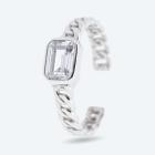 Ring 925 Sterling Silber rhodiniert Zirkonia 16 - 112837200001 - 0 - 140px