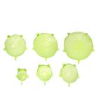 Stretch Deckel Silikon 6 tlg.  grün - 112841000000 - 0 - 140px