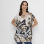 FASHION NEWS Damen-Shirt beige/ multicolor M/L - 112843700001 - 0 - 140px