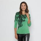 MILANO Design Pullover schwarz/ grün 36/38 - 112879700001 - 0 - 140px