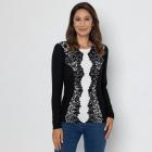 MILANO Design Pullover schwarz/ weiß 36/38 - 112879900001 - 0 - 140px