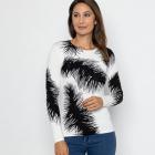 MILANO Design Pullover weiß/ schwarz 40/42 - 112880500002 - 0 - 140px