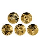 5er Set Goldmünzen "Africa Wildlife", je 1/200 oz. - 112889800000 - 0 - 140px