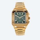 Leno Leontis Automatikuhr "Franchetto" gold-grün - 112902600000 - 0 - 140px