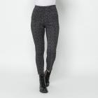 FASHION NEWS Thermo-Fleece-Leggings schwarz/weiß 36/38 - 112926200001 - 0 - 140px