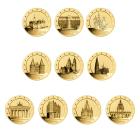 10 Goldmünzen Deutsche Bauwerke & Denkmäler - 112940800000 - 0 - 140px