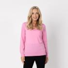 100% KASCHMIR Pullover, V-Ausschnitt, rosa 34/36 - 112959200001 - 0 - 140px
