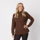 100% KASCHMIR Pullover, Stehkragen, braun 46/48 - 112960900004 - 0 - 140px