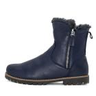 Andrea Conti Damen Lederstiefelette dunkelblau 42 - 112989000007 - 0 - 140px