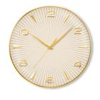 Atlanta Funk-Wanduhr gold-weiß - 113026000000 - 0 - 140px