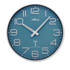 Atlanta Funk-Wanduhr silber-blau - 113026600000 - 0 - 140px